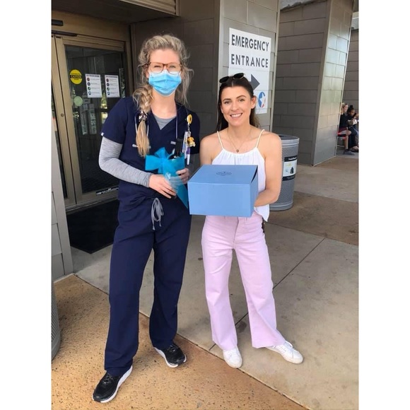 LIKE NEW M.i.h Jeans Caron High-Rise Cropped Wide Leg Pants in Lupin - Picture 15 of 15